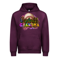 Mauve Wine baseball grandma Urban Hoodie - OliviaCreatesArt