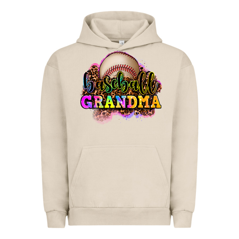 Baseball Grandma Urban Hoodie by OliviaCreatesArt | Teevron