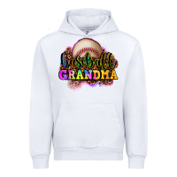 White baseball grandma Urban Hoodie - OliviaCreatesArt