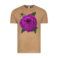 Vintage Camel Celestial Rose Vintage Tee - LillyAllenDesigns