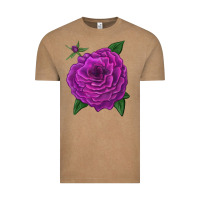 Vintage Coffee Celestial Rose Vintage Tee - LillyAllenDesigns