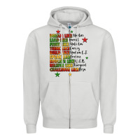 Dove Grey inspiring black leaders juneteenth Zipper Hoodie - LillyAllenDesigns