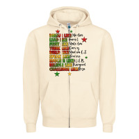 Sandshell inspiring black leaders juneteenth Zipper Hoodie - LillyAllenDesigns