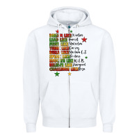 White inspiring black leaders juneteenth Zipper Hoodie - LillyAllenDesigns