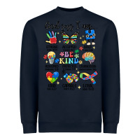 Navy god says  am autism Heavyweight Sweatshirt - MaliasSmallBusiness