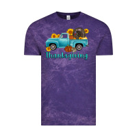 Cloud Purple thanksgiving truck turkey Vintage Tee - AdoDesignShop