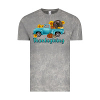 Cloud Rock thanksgiving truck turkey Vintage Tee - AdoDesignShop