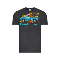 Vintage Black thanksgiving truck turkey Vintage Tee - AdoDesignShop