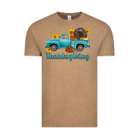 Vintage Coffee thanksgiving truck turkey Vintage Tee - AdoDesignShop