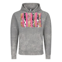 Cloud Rock v.d cow and lotus brushstrock Vintage Hoodie - AdoDesignShop