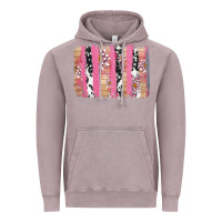 Vintage Zinc v.d cow and lotus brushstrock Vintage Hoodie - AdoDesignShop
