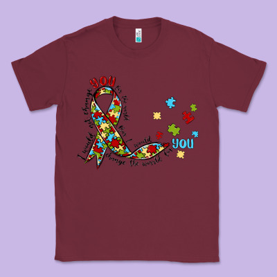 Autism Awareness Classic Tee Designed By Maliassmallbusiness