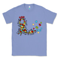 Colony Blue autism awareness Classic Tee - MaliasSmallBusiness
