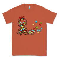 Copper autism awareness Classic Tee - MaliasSmallBusiness