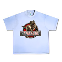 Grape Ice Papasaurus T-Rex Urban Heavy Tee - LillyAllenDesigns