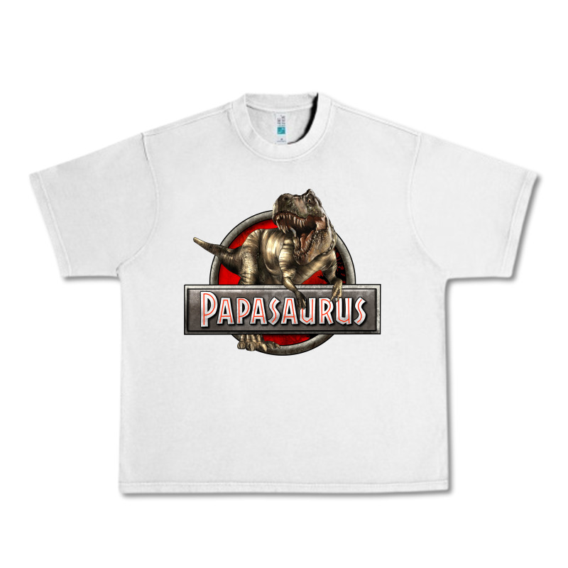 Papasaurus T-rex Urban Heavy Tee by LillyAllenDesigns | Teevron
