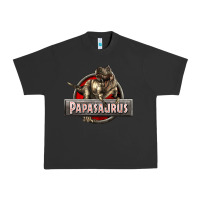 Pigment Black Papasaurus T-Rex Urban Heavy Tee - LillyAllenDesigns