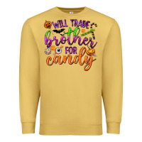 Antique Gold Will Trade Brother for Candy Premium Sweatshirt - texasbilliewilder