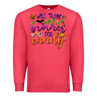 Cardinal Will Trade Brother for Candy Premium Sweatshirt - texasbilliewilder