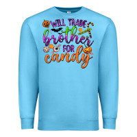 Ocean Blue Will Trade Brother for Candy Premium Sweatshirt - texasbilliewilder