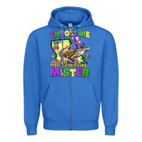 True Royal throw me something mister louisiana mardi gras Zipper Hoodie - LillyAllenDesigns