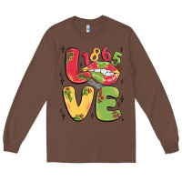 Chestnut love juneteenth lips Long Sleeve Tee - MaliasSmallBusiness
