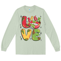 Matcha love juneteenth lips Long Sleeve Tee - MaliasSmallBusiness