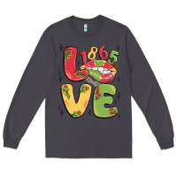 Smoke love juneteenth lips Long Sleeve Tee - MaliasSmallBusiness