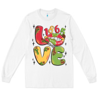 White love juneteenth lips Long Sleeve Tee - MaliasSmallBusiness