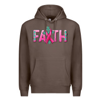 Coffee Cancer Faith with gemstone Premium Hoodie - NancyCooperArtShop
