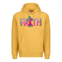 Mustard Cancer Faith with gemstone Premium Hoodie - NancyCooperArtShop