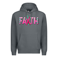 Rock Cancer Faith with gemstone Premium Hoodie - NancyCooperArtShop