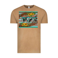 Vintage Camel western cow serape leopard sunflowers mousepad Vintage Tee - BarkalooDesign