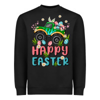 Black easter monster truck Heavyweight Sweatshirt - MaliasSmallBusiness