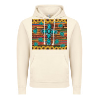 Vintage Artic western gemstone cross sunflowers leopard serape glitter wooden tumble Vintage Hoodie - Artiststas