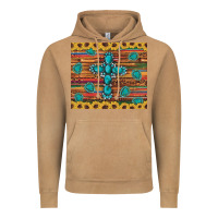 Vintage Camel western gemstone cross sunflowers leopard serape glitter wooden tumble Vintage Hoodie - Artiststas