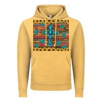 Vintage Mustard western gemstone cross sunflowers leopard serape glitter wooden tumble Vintage Hoodie - Artiststas