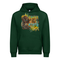 Forest Green Blame It All On My Boots Urban Hoodie - FaDigitalArtStudio