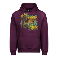 Mauve Wine Blame It All On My Boots Urban Hoodie - FaDigitalArtStudio