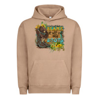 Pigment Burro Blame It All On My Boots Urban Hoodie - FaDigitalArtStudio