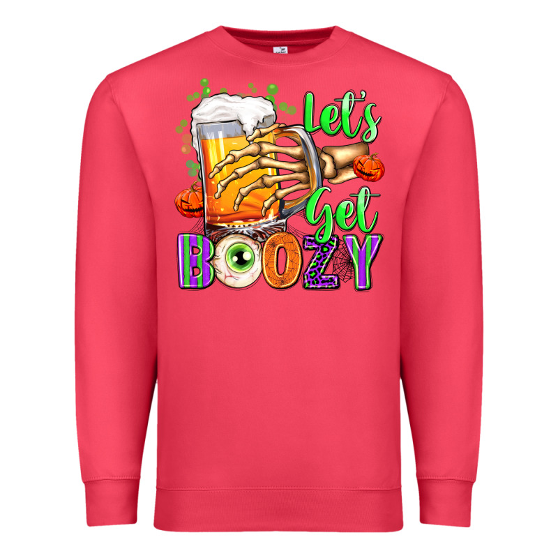 Lets Get Boozy Premium Sweatshirt by texasbilliewilder | Teevron