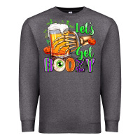 Charcoal Heather Lets Get Boozy Premium Sweatshirt - texasbilliewilder