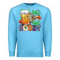 Ocean Blue Lets Get Boozy Premium Sweatshirt - texasbilliewilder
