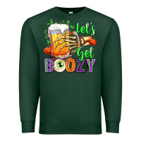 Sports Green Lets Get Boozy Premium Sweatshirt - texasbilliewilder