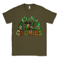 Army Green st patricks day gnomes Classic Tee - CowhideDigitalArt
