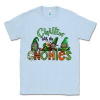 Dusty Blue st patricks day gnomes Classic Tee - CowhideDigitalArt