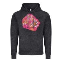 Vintage Black v.d  lavender and lotus patches Vintage Hoodie - AdoDesignShop