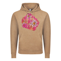 Vintage Coffee v.d  lavender and lotus patches Vintage Hoodie - AdoDesignShop