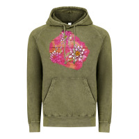 Vintage Olive v.d  lavender and lotus patches Vintage Hoodie - AdoDesignShop