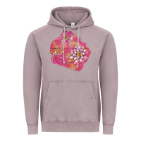 Vintage Zinc v.d  lavender and lotus patches Vintage Hoodie - AdoDesignShop